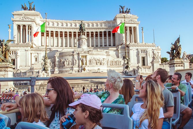 Rome: Big Bus Hop-on, Hop-off Open-Top Sightseeing Tour - Circus Maximus and Piazza Venezia show Rome’s contrasts