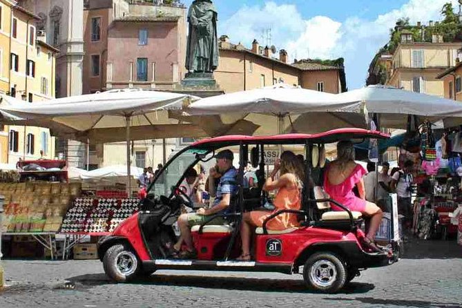 Rome by Golf Cart Private Tour: Beyond the Landmarks - Fountains, squares, and Baroque Rome