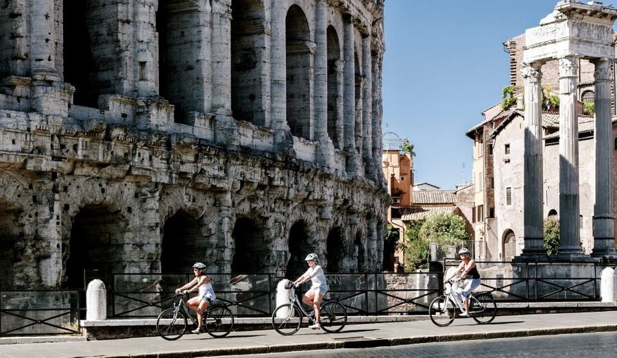 Rome: Cannondale E-Bike Tour of Top Landmarks & More - Villa Borghese and a Scenic View Over Rome