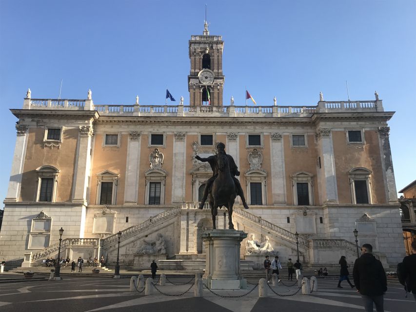 Rome: Capitoline Museums and Centrale Montemartini Tickets - Michelangelo’s Capitoline Hill sets the mood