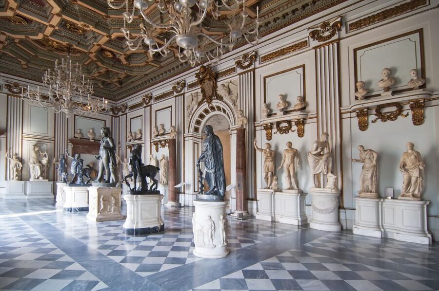 Rome: Capitoline Museums Experience with Multimedia Video - Reaching Touristation Aracoeli and the Capitoline Hill