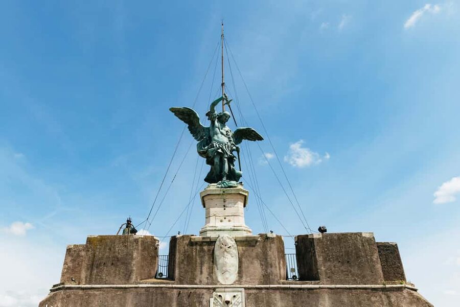 Rome: Castel Sant'Angelo Skip-the-Line Guided Tour - Climbing to the terrace for the Rome view