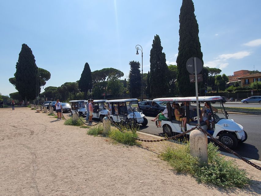Rome: Catacombs and Appian Way Golf Cart Small-Group Tour - The Church of Domine Quo Vadis and the Appian Way