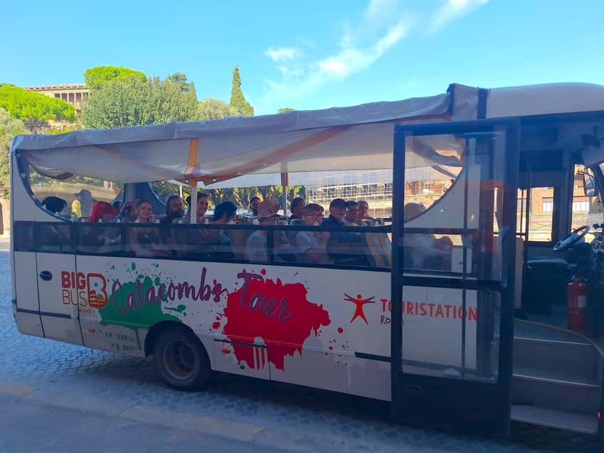 Rome: Catacombs Guided Tour with Transfer - The 30-minute panoramic bus ride