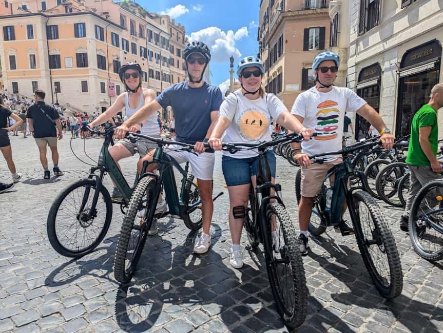Rome: City Highlights Electric Bike Tour - Piazza del Popolo and the ride back