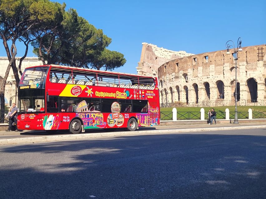 Rome: City Highlights Open-Top Bus Night Tour - The Colosseum Under the Lights