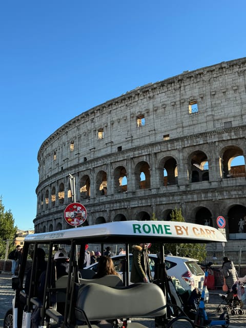 Rome: City Highlights Private Golf Cart Tour - Key points to know before booking