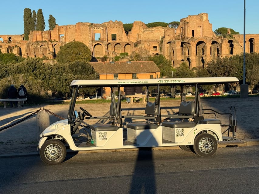 Rome: City Highlights Private Golf Cart Tour - Orange Garden and the city’s best wide views
