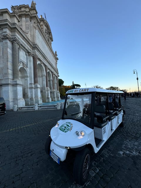 Rome: City Highlights Private Golf Cart Tour - Spanish Steps and the best photo pauses