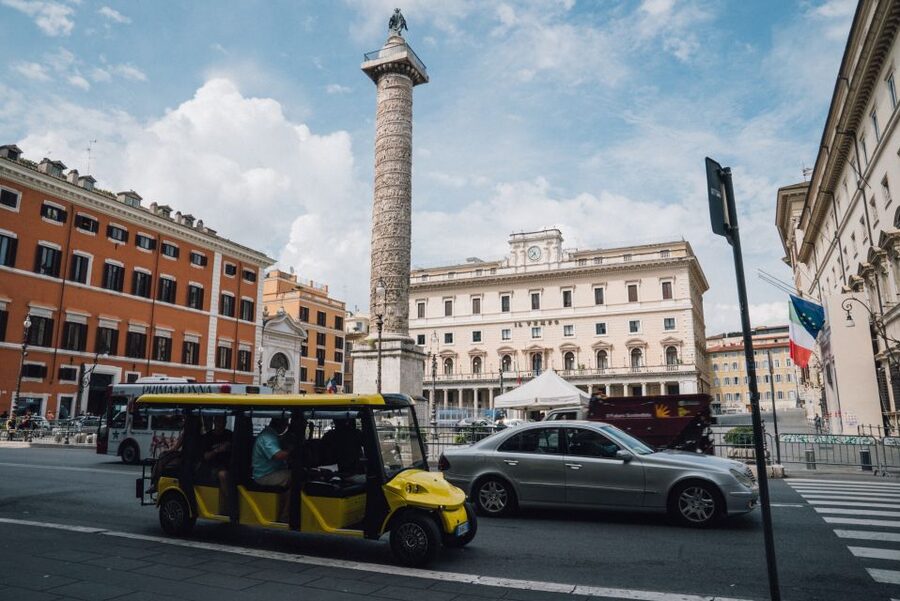 Rome: City Highlights Tour by Electric Golf Cart - Piazza del Popolo and the northern sweep