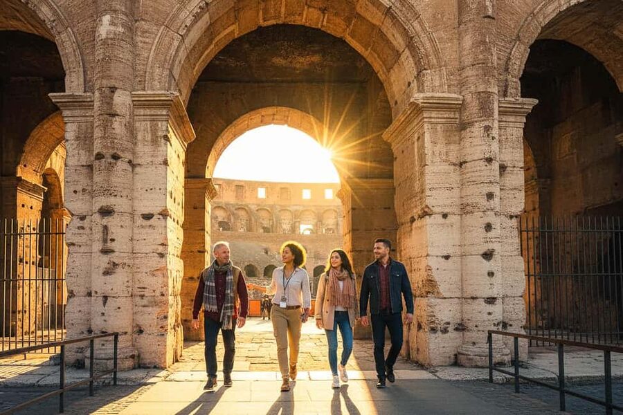 Rome: Colosseum Arena Twilight Tour & Imperial Forum Visit - Who should book this tour?