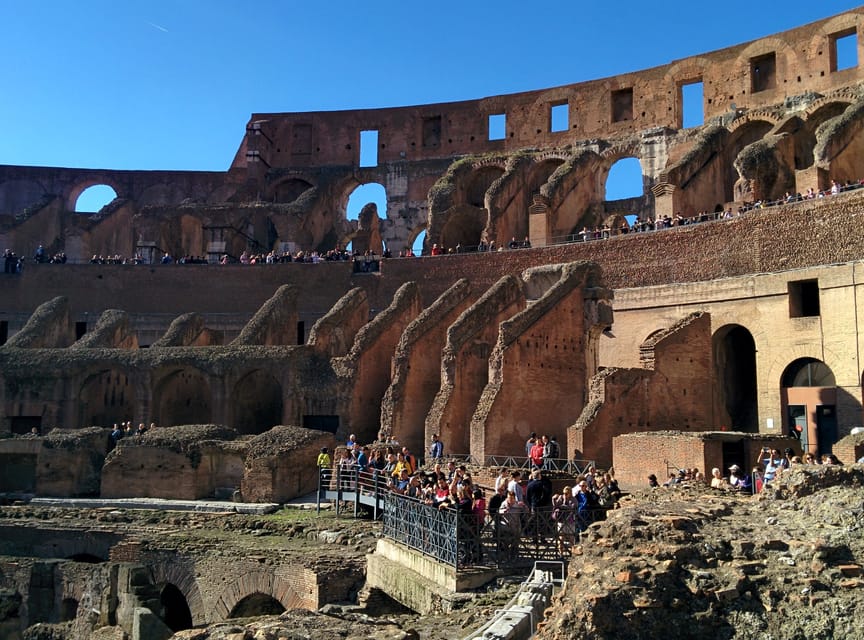 Rome: Colosseum Experience with Audio Guide and Arena Option - Using the digital audio guide