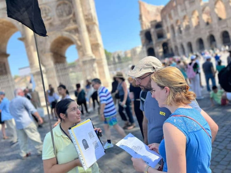 Rome: Colosseum Express Entry with Audio Guide App - Entering the Colosseum and exploring floors one and two