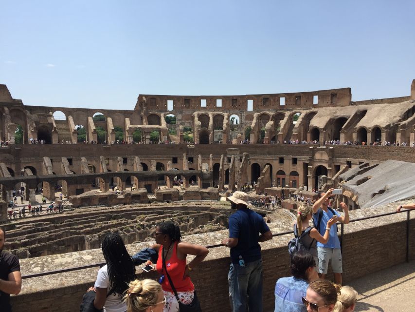 Rome: Colosseum Express Guided Tour with Arena Access Option - Roman Forum and Palatine Hill on your own