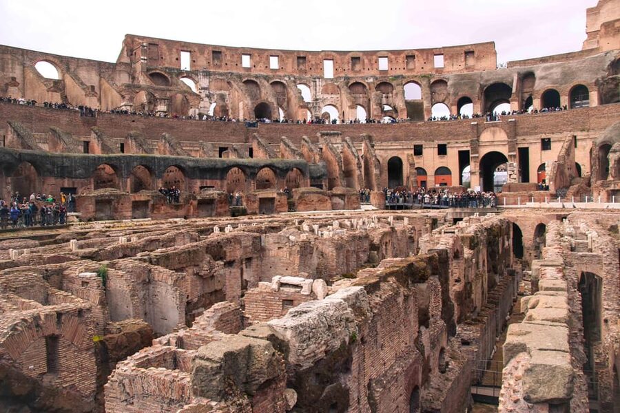 Rome: Colosseum & Forum with Audio Guide App -Optional Arena - Finding Via delle Terme di Tito 93