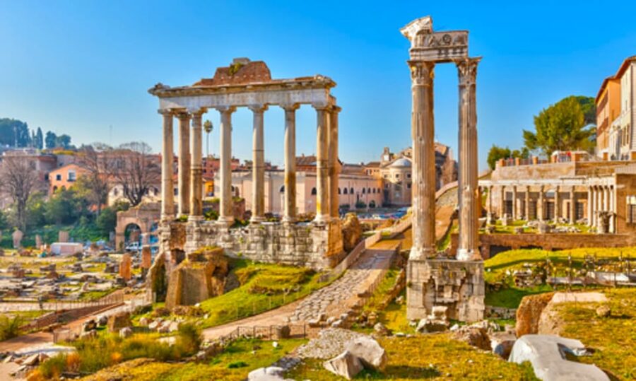 Rome: Colosseum, Palatine Hill, and Roman Forum Tour - Entering the Colosseum with timed admission