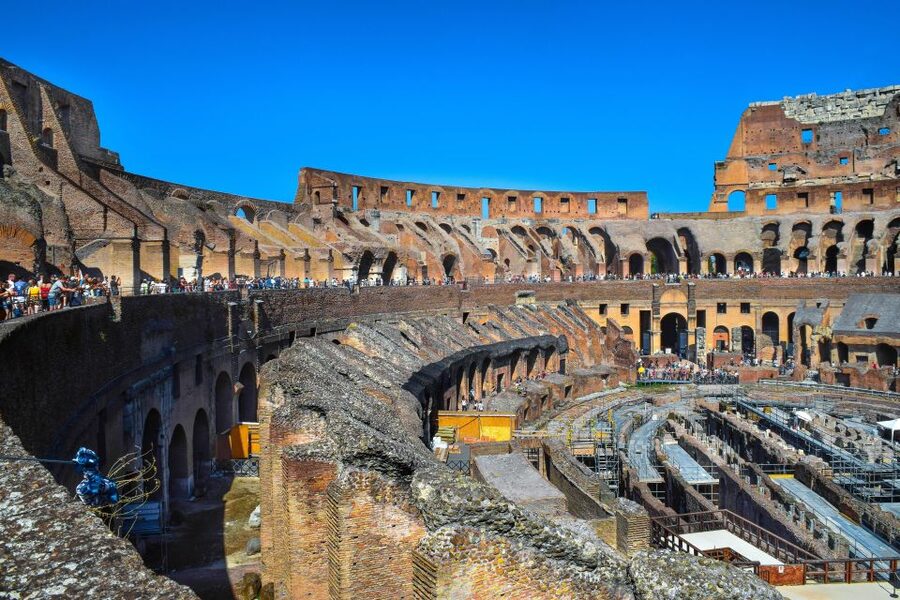 Rome: Colosseum, Roman Forum, and Palatine Hill Ancient Tour - Starting around the Roman Forum