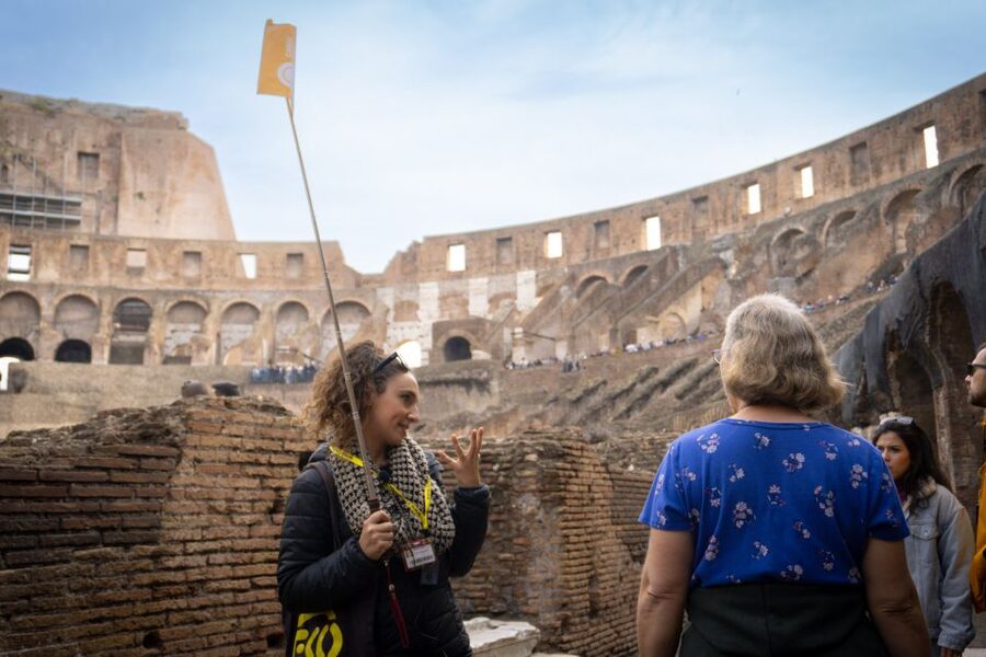 Rome: Colosseum, Roman Forum & Palatine Hill Group Tour - Inside the Colosseum: spectacle, power, and the arena