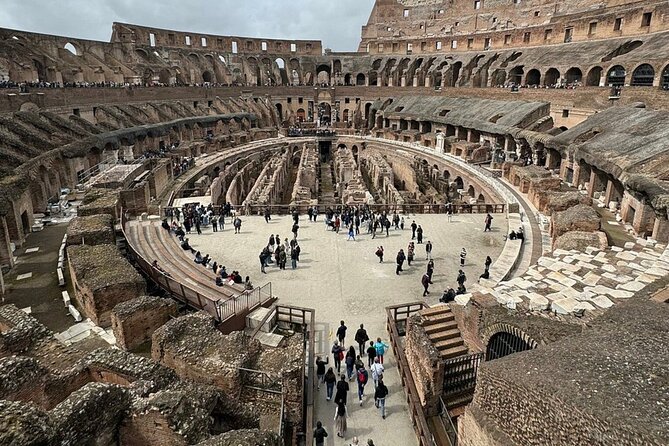 Rome: Colosseum, Roman Forum & Palatine Hill Visit + Audio Guide - Entering the Colosseum with a timed pass