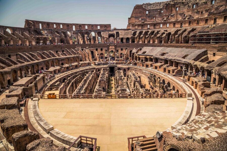 Rome: Colosseum Tour with Access to the Gladiator Arena - Entering Rome’s arena through the gladiator gate