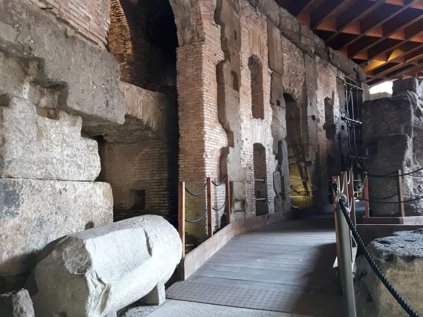 Rome: Colosseum Underground Small Group Guided Tour - Walking, bags, and mobility