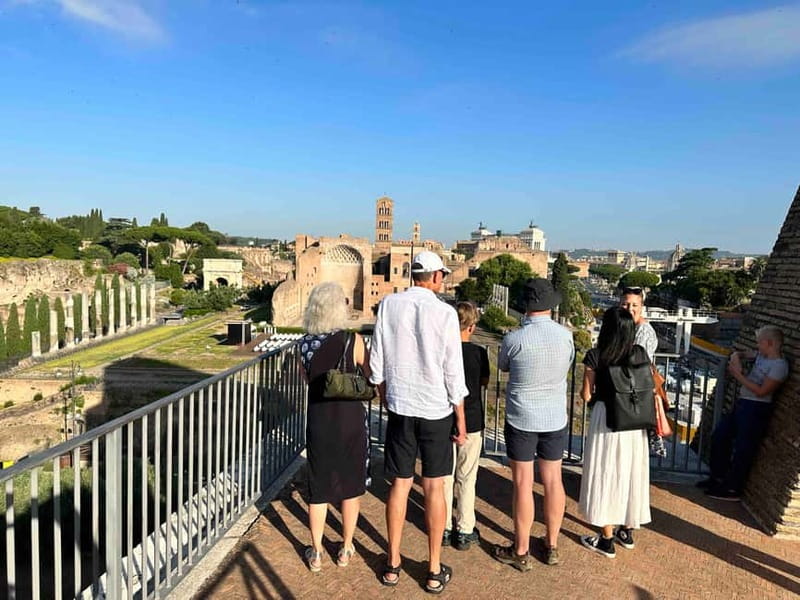 Rome: Colosseum VIP Top Floor 7 Pax Tour - Riding to the Colosseum attic