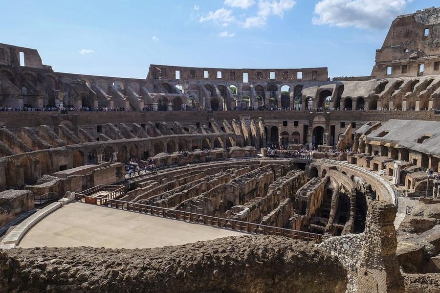 Rome: Colosseum with Access to Arena Floor and Ancient Rome - Key points at a glance