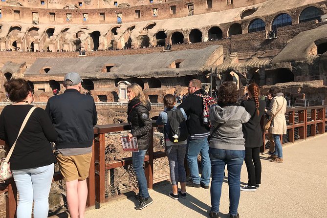 Rome: Colosseum with Arena, Roman Forum and Palatine Guided Tour - Names, security, and meeting details matter
