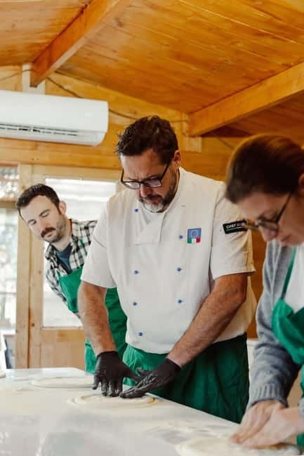 Rome: Combo Pizza and Pasta Cooking Class with Wine - A Garden Meal With Wine Included