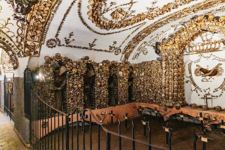 Rome: Crypts and Catacombs Underground Tour with Transfers - The Capuchin Crypt and its unsettling artwork