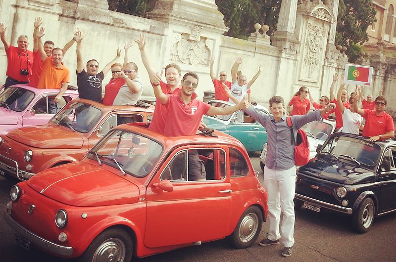 Rome Driving Tour By Vintage Fiat 500 - What driving a vintage Fiat in Rome feels like