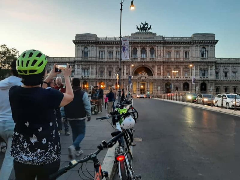 Rome: E-Bike Sunset Tour with Pizza Option - Key points to know before booking