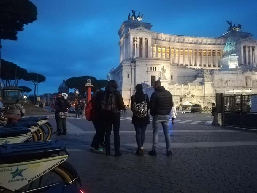Rome: E-Bike Sunset Tour with Pizza Option - Why an e-bike is a smart way to see Rome at twilight