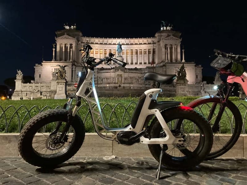 Rome: E-Bike Sunset Tour with Pizza Option - Castel Sant’Angelo and the best twilight pause