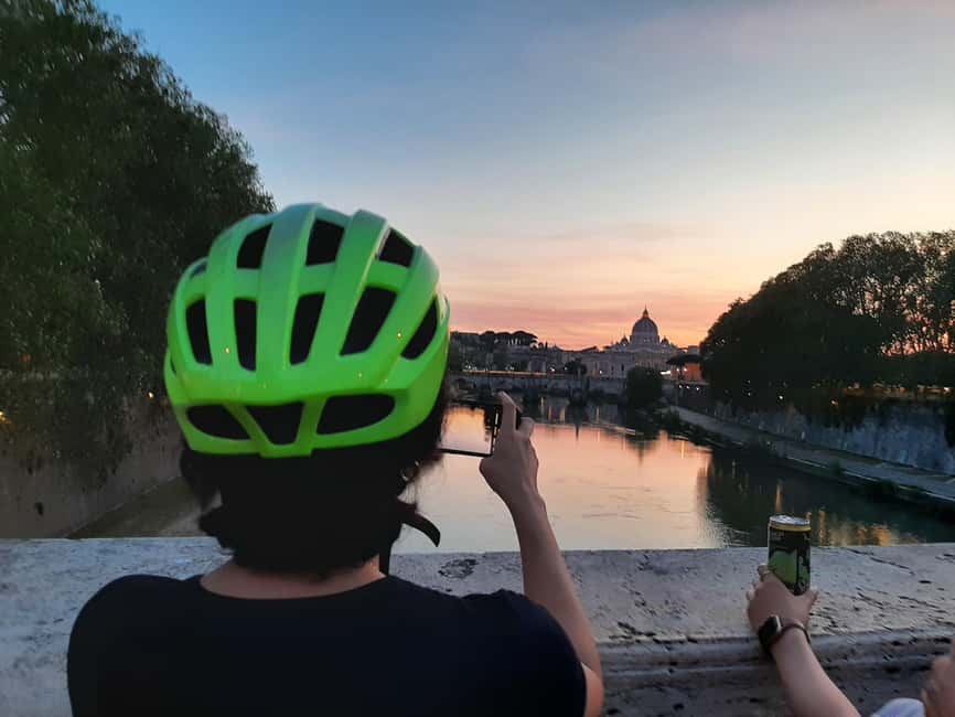 Rome: E-Bike Sunset Tour with Pizza Option - From Via dei SS. Quattro to the Colosseum