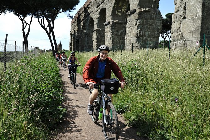 Rome EBike Tour: Appian Way, Catacombs & Roman Aqueducts - Caracalla’s Baths and the return ride