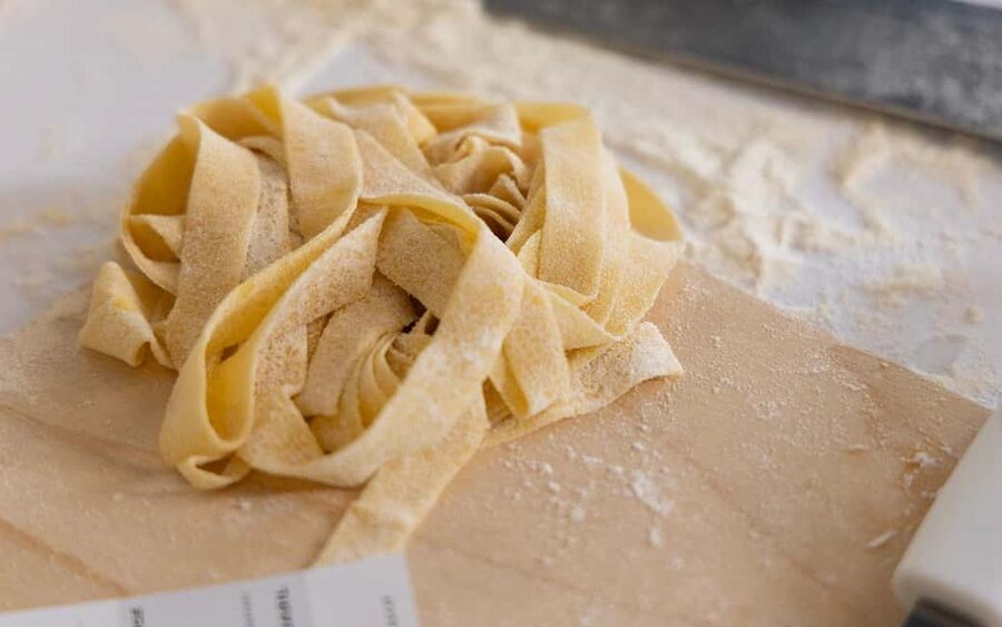 Rome: Enjoy Spritz and Pasta Making in Piazza Navona - Bruschetta, sauces, and the meal afterward