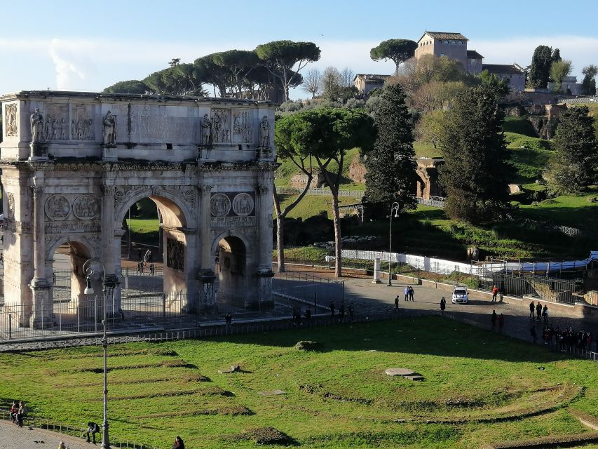 Rome: Exclusive Colosseum Underground and Roman Forum Tour - Inside the Colosseum for another 20 minutes