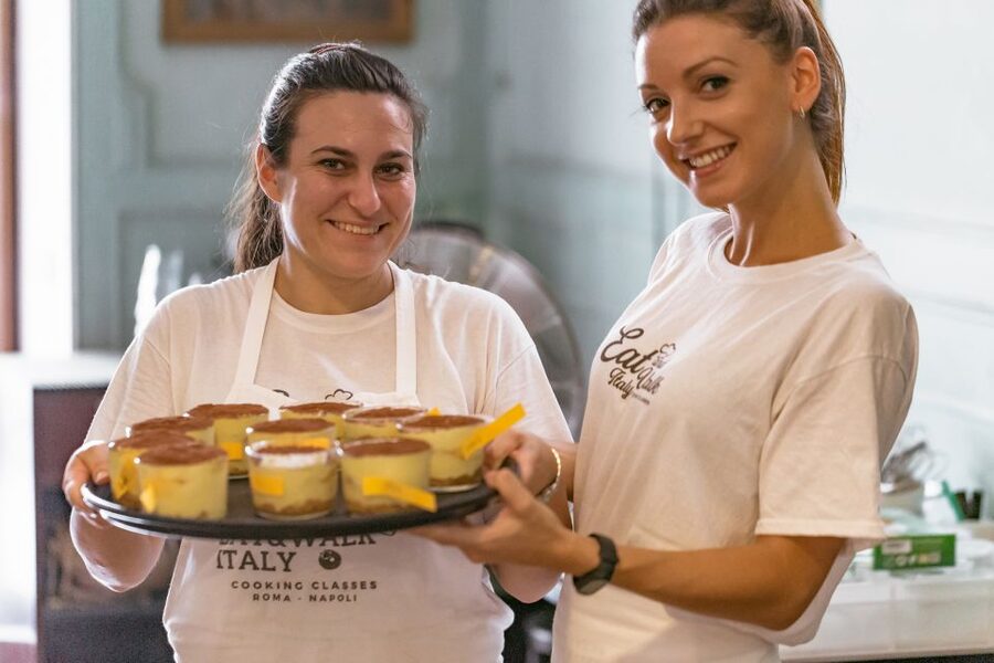 Rome: Fettuccine and Tiramisu Cooking Class with Wine - First make tiramisu, then let it rest