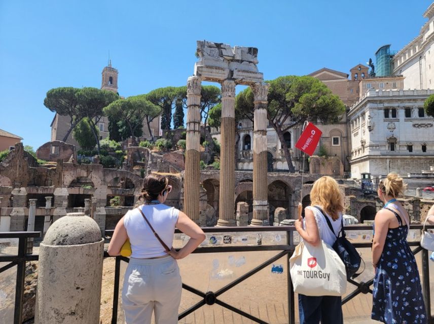 Rome: Full-Day Colosseum, Vatican Museums & City Center Tour - Trevi Fountain and the lunch break