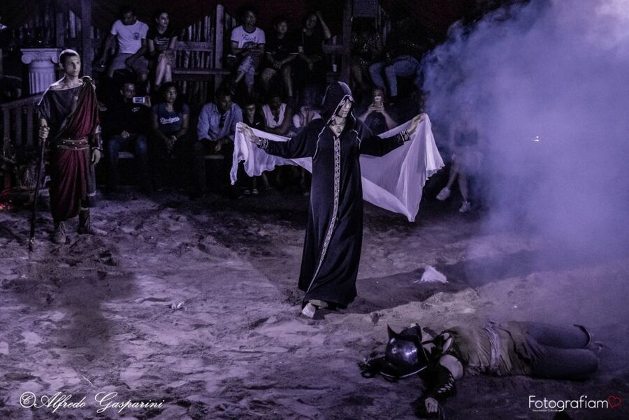 Rome: Gladiator Show and Museum Tickets - Arriving at the gladiator headquarters