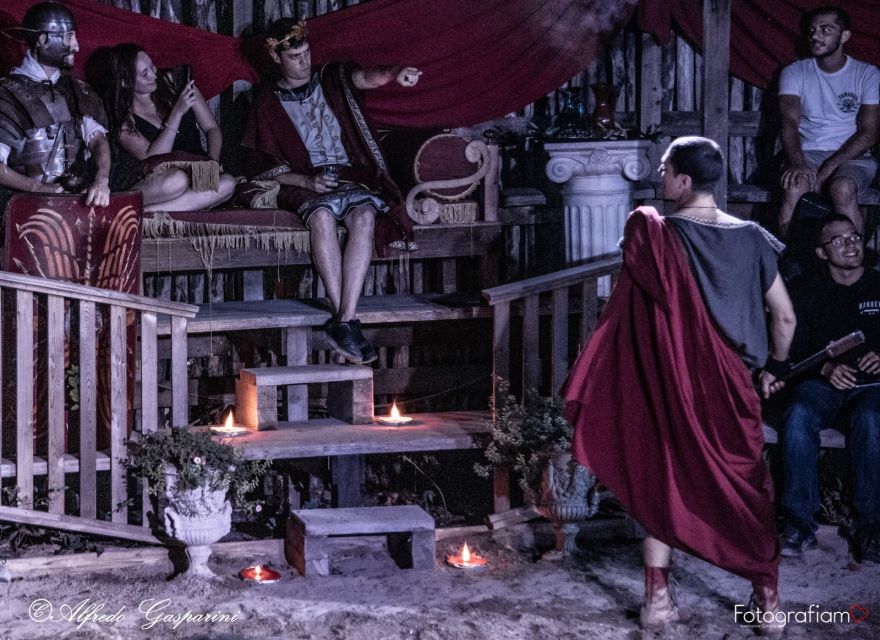 Rome: Gladiator Show and Museum Tickets - Roman snacks, wine, and a short taste of ancient hospitality