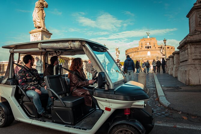 Rome Highlights by Golf Cart Private Tour - The Colosseum and Palatine Hill