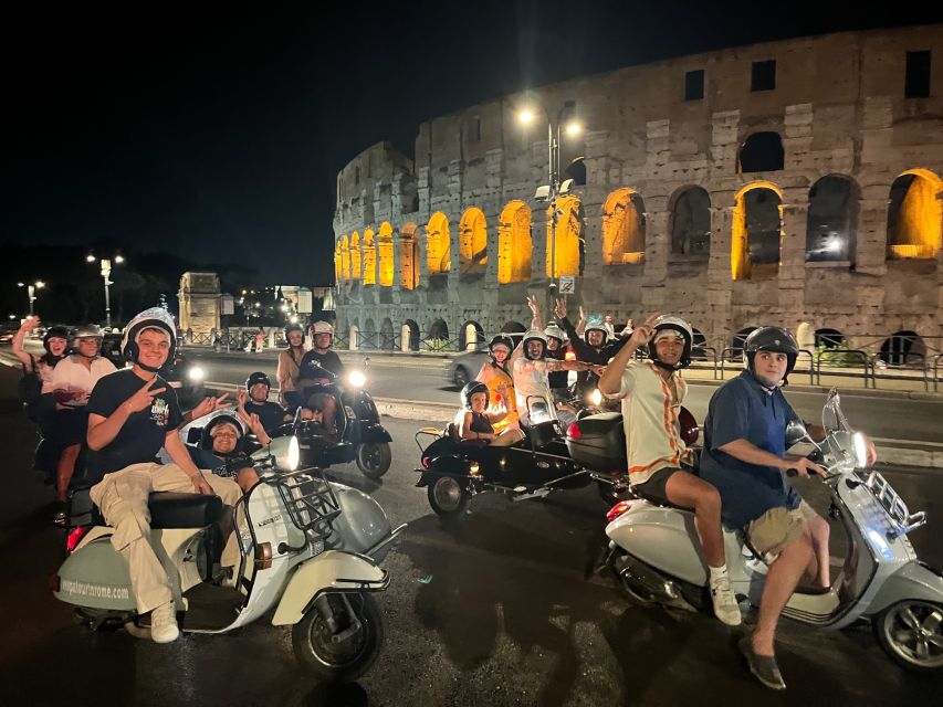 Rome: Highlights Vespa Sidecar Tour with Coffee and Gelato - Starting at Piazza San Marco and crossing central Rome