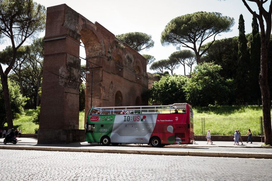 Rome: Hop-On Hop-Off Open-Top Bus City Tour - Vatican City from the bus route