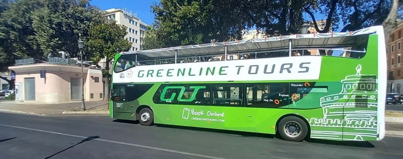 Rome:Hop-On Hop-Off Panoramic Open Bus Ticket 3 Circuits x 1 - Key points at a glance