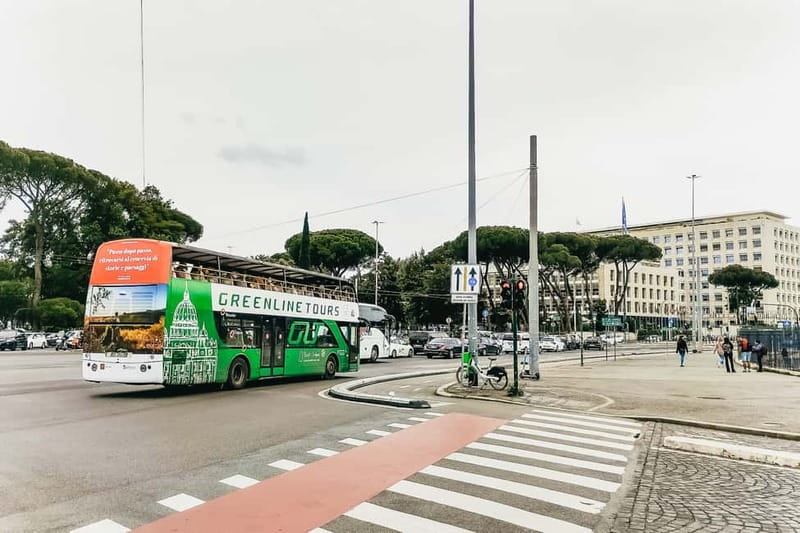 Rome:Hop-On Hop-Off Panoramic Open Bus Ticket 3 Circuits x 1 - Auditorium Parco della Musica and MAXXI