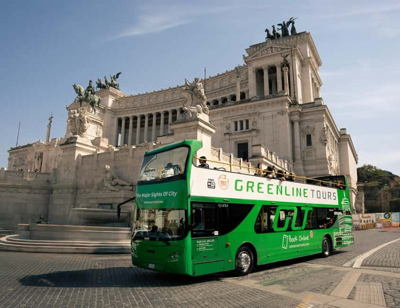 Rome:Hop-On Hop-Off Panoramic Open Bus Ticket 3 Circuits x 1 - Testaccio and Eataly: a different side of Rome