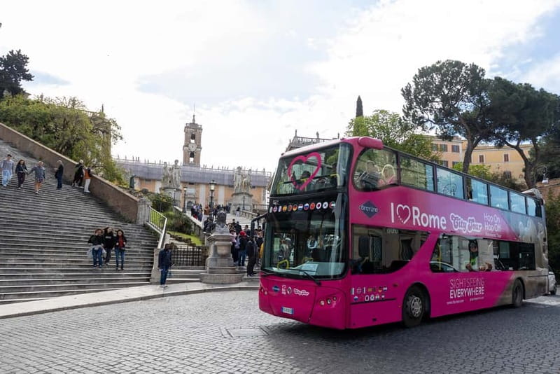 Rome: Hop-on Hop-off Sightseeing Bus Tour with Audioguide - Audio commentary, Wi-Fi, and the ride itself