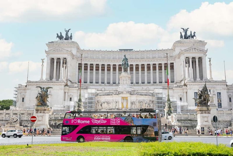 Rome: Hop-on Hop-off Sightseeing Bus Tour with Audioguide - Starting at Termini and Santa Maria Maggiore